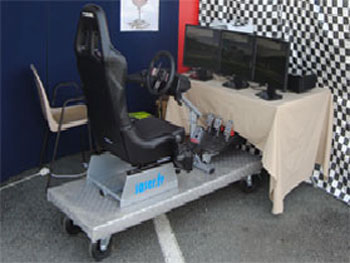  Le simulateur de conduite de l'association SASER