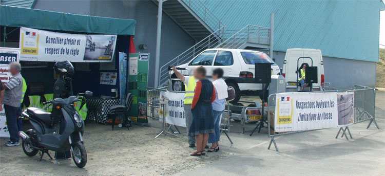 Action de prévention aux 3 jours de LA FERTE BERNARD 2011